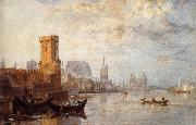 J.M.W. Turner View of Cologne on the Rhine Sweden oil painting artist